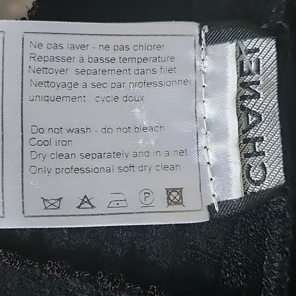 CHANEL Vintage 2007 Black Knit Dress EU Size 40 US 8/10 - Picture 8 of 8